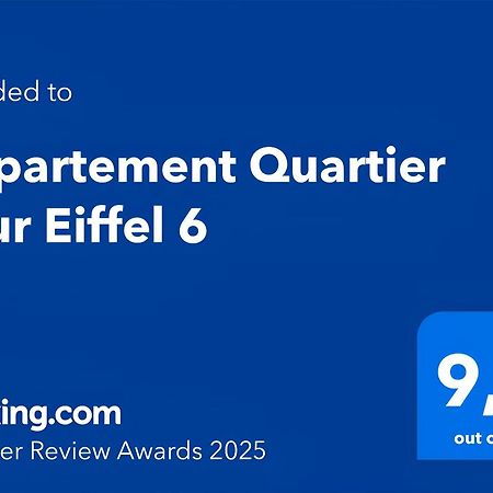Appartement Quartier Tour Eiffel 6 Free Netflix Párizs Kültér fotó