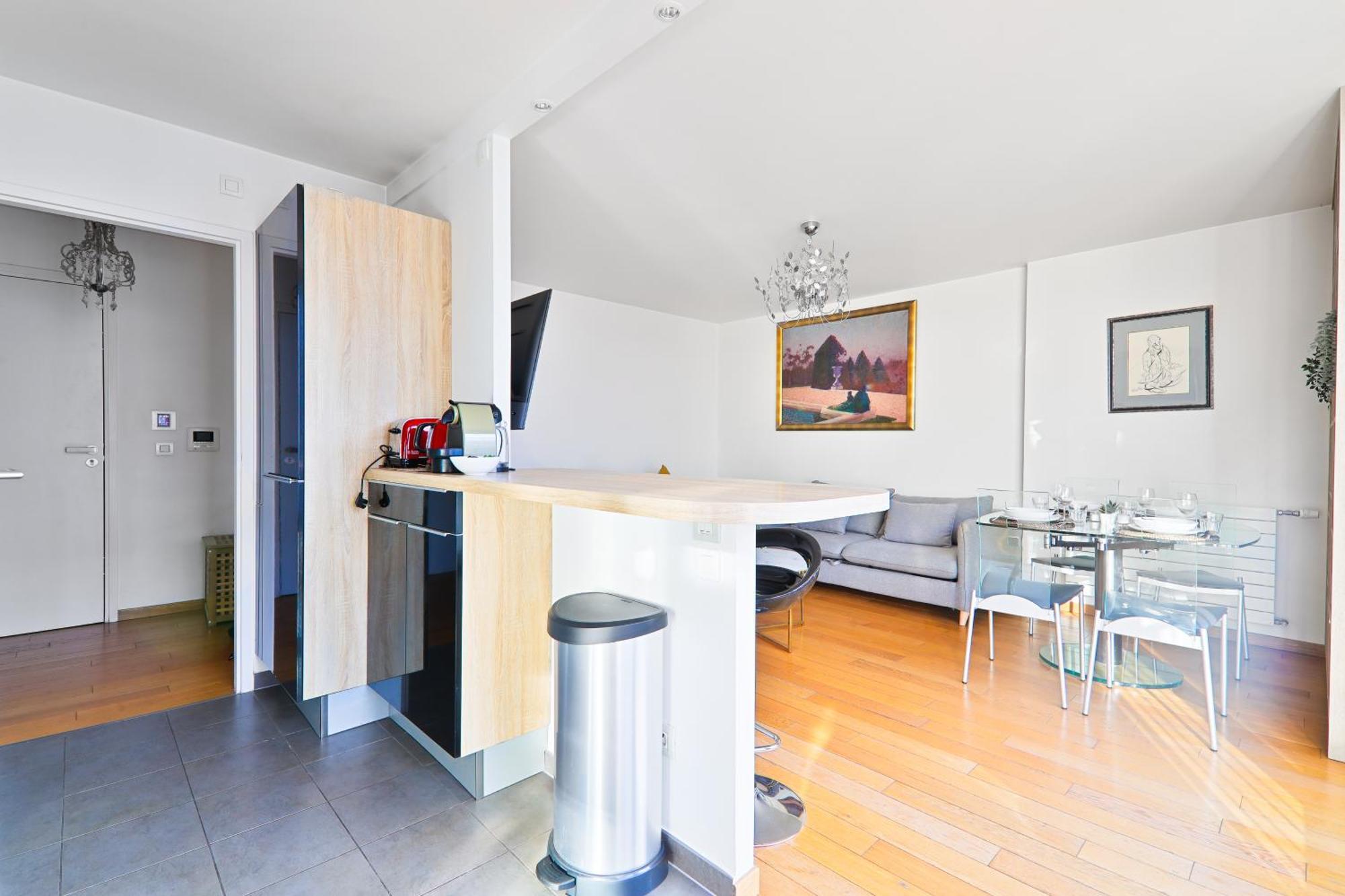 Appartement Quartier Tour Eiffel 6 Free Netflix Párizs Kültér fotó