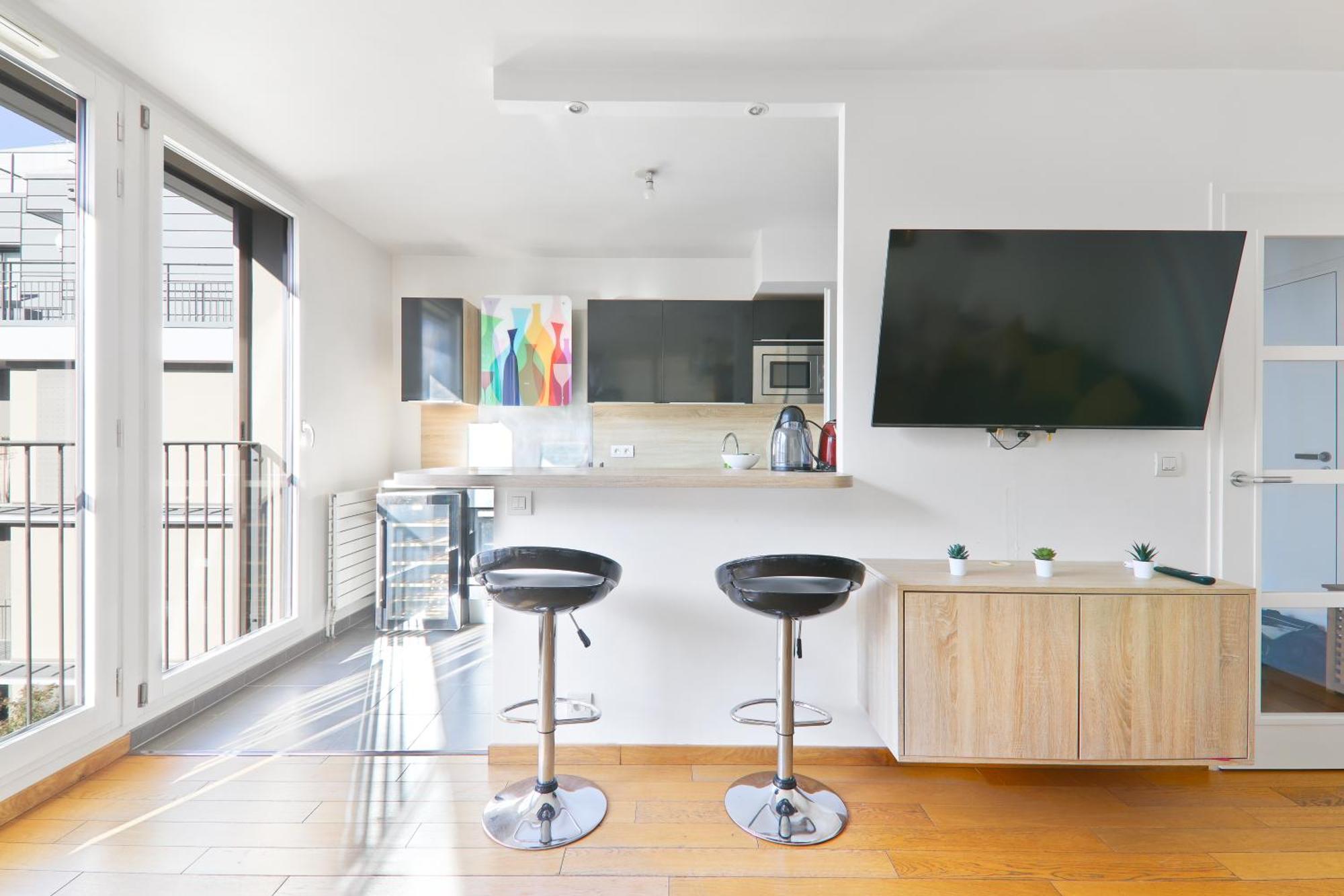 Appartement Quartier Tour Eiffel 6 Free Netflix Párizs Kültér fotó